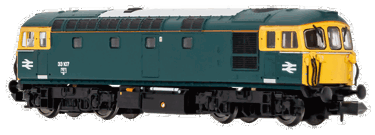 2D-001-025 Dapol N Gauge Class 33/1 33107 BR Blue