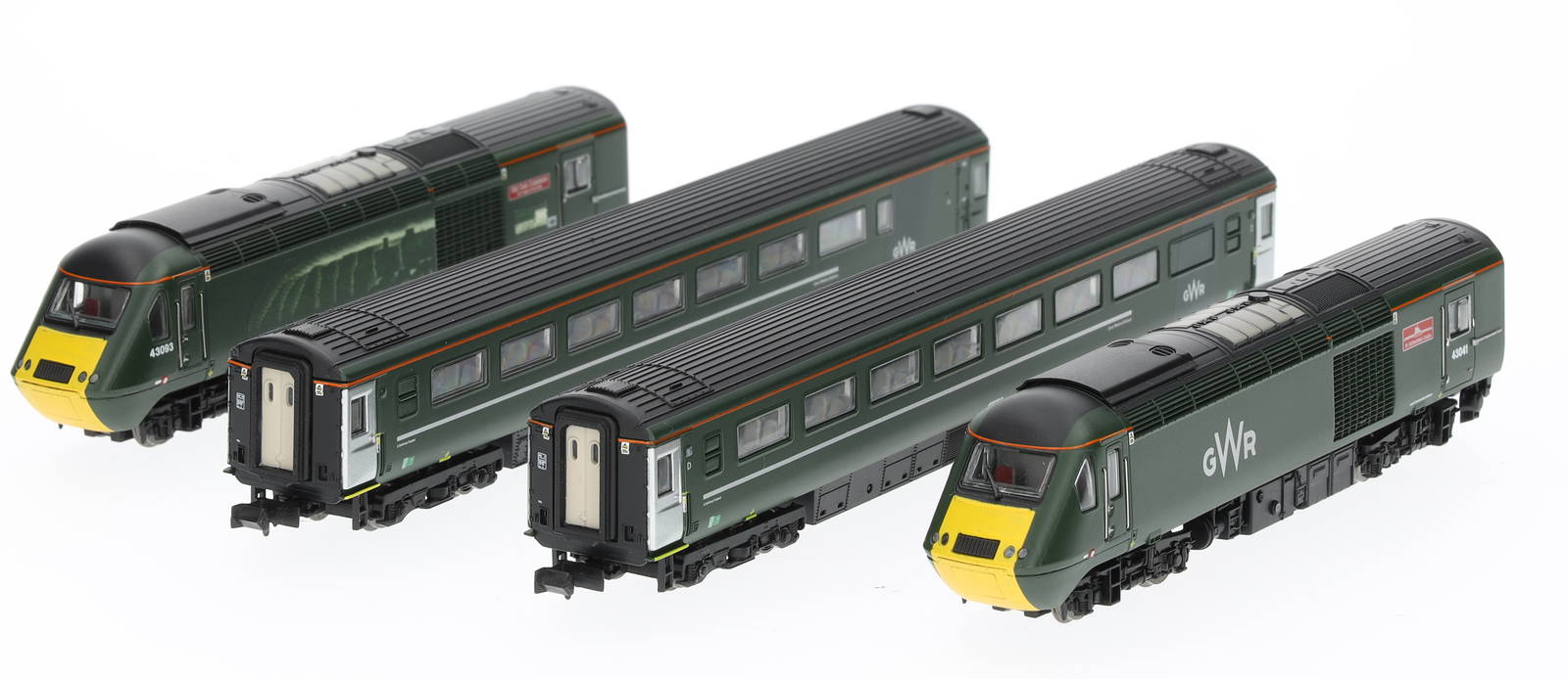 鉄道模型 GAUGEMASTER CLASS43 HST GWR Castl Set GM2210301 Gaugemaster N Gauge Class 43 HST 43041/093 GWR