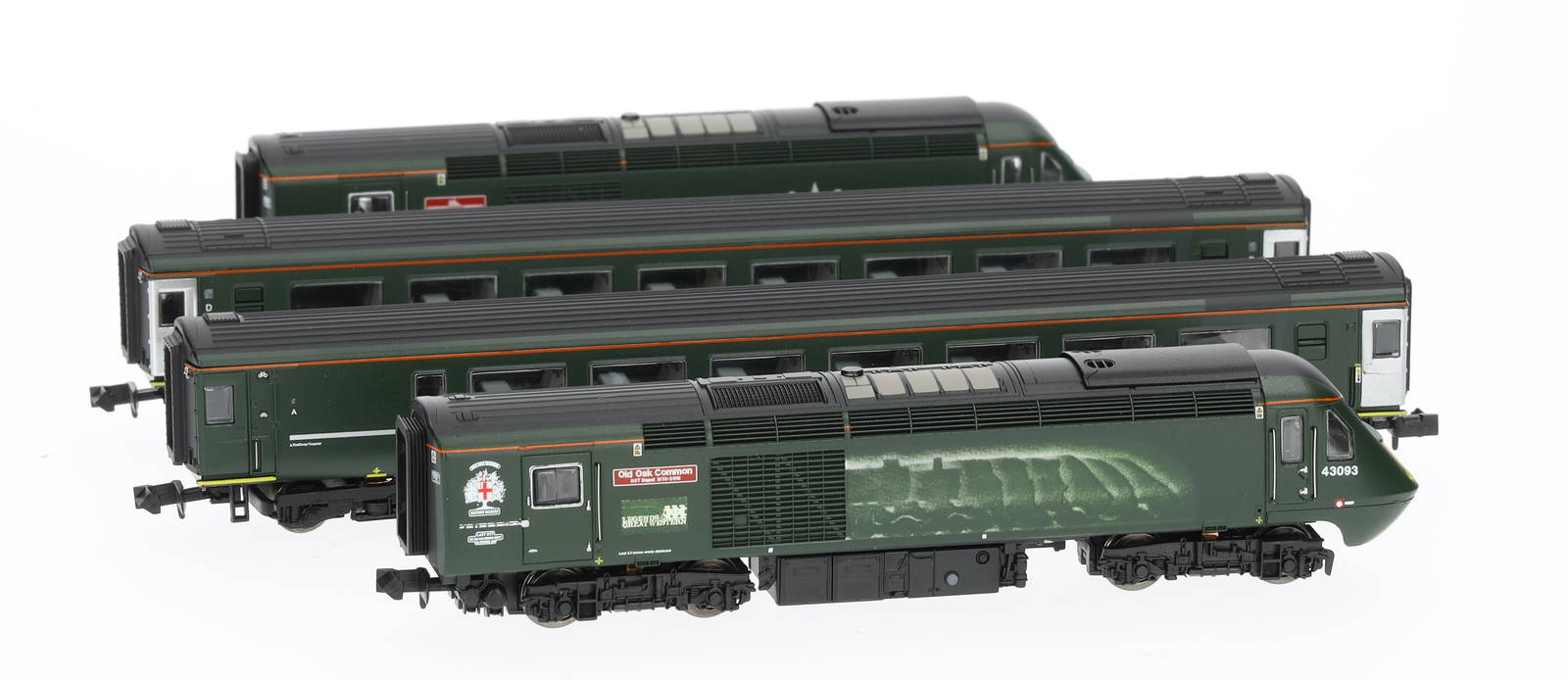 鉄道模型 GAUGEMASTER CLASS43 HST GWR Castl Set Gaugemaster GM2210301: Train set Class 43 HST 43041/093 GWR