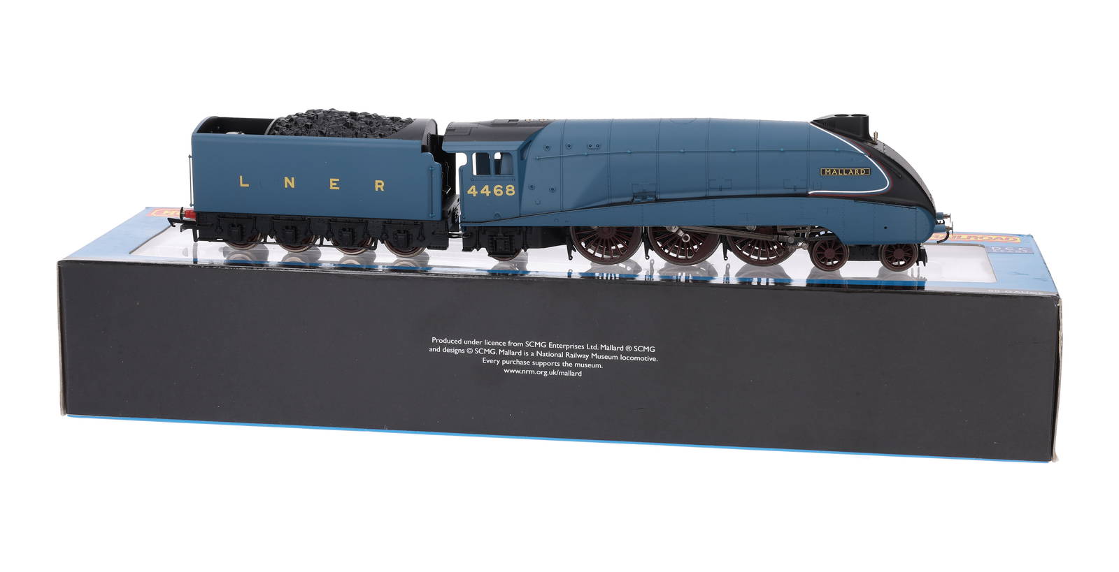 鉄道模型 LNER 4468 MALLARD Rolling road LNER 4468 MALLARD Rolling road