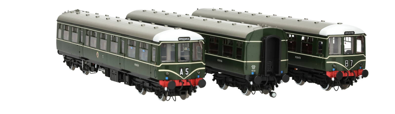 Selling fast: Heljan Class 104 DMUs for 'OO'