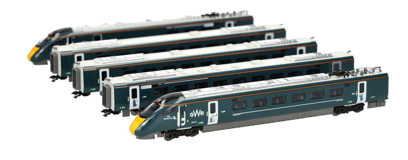 海外鉄道模型 Class800 Great Western Rail Hitachi Class 800 008 GWR Great Western Railway Intercity