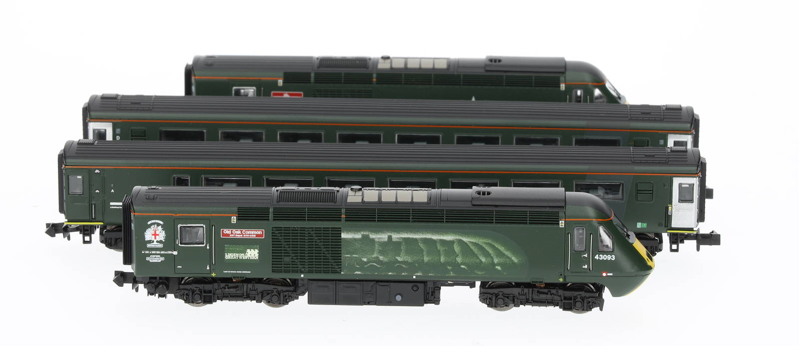 鉄道模型 GAUGEMASTER CLASS43 HST GWR Castl Set GM2210301 Gaugemaster N Gauge Class 43 HST 43041/093 GWR