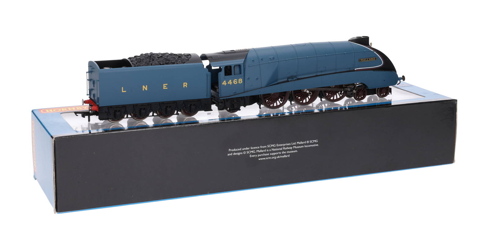 R3371 Hornby Railroad OO Gauge Class A4 4-6-2 Mallard 4468