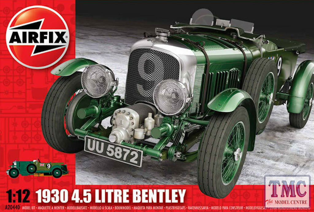 1930 4.5 litre Bentley - Airfix A20440V | kingshobby.com