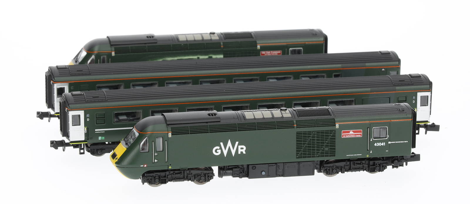 鉄道模型 GAUGEMASTER CLASS43 HST GWR Castl Set GM2210301 Gaugemaster N Gauge Class 43 HST 43041/093 GWR