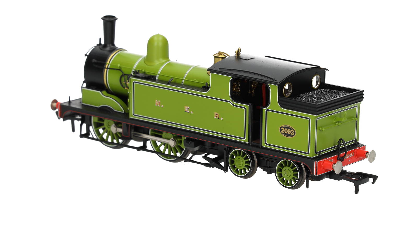 Bachmann 鉄道 35-250Z Bachmann NER Class O 0-4-4T Tank 2093 NER Lined