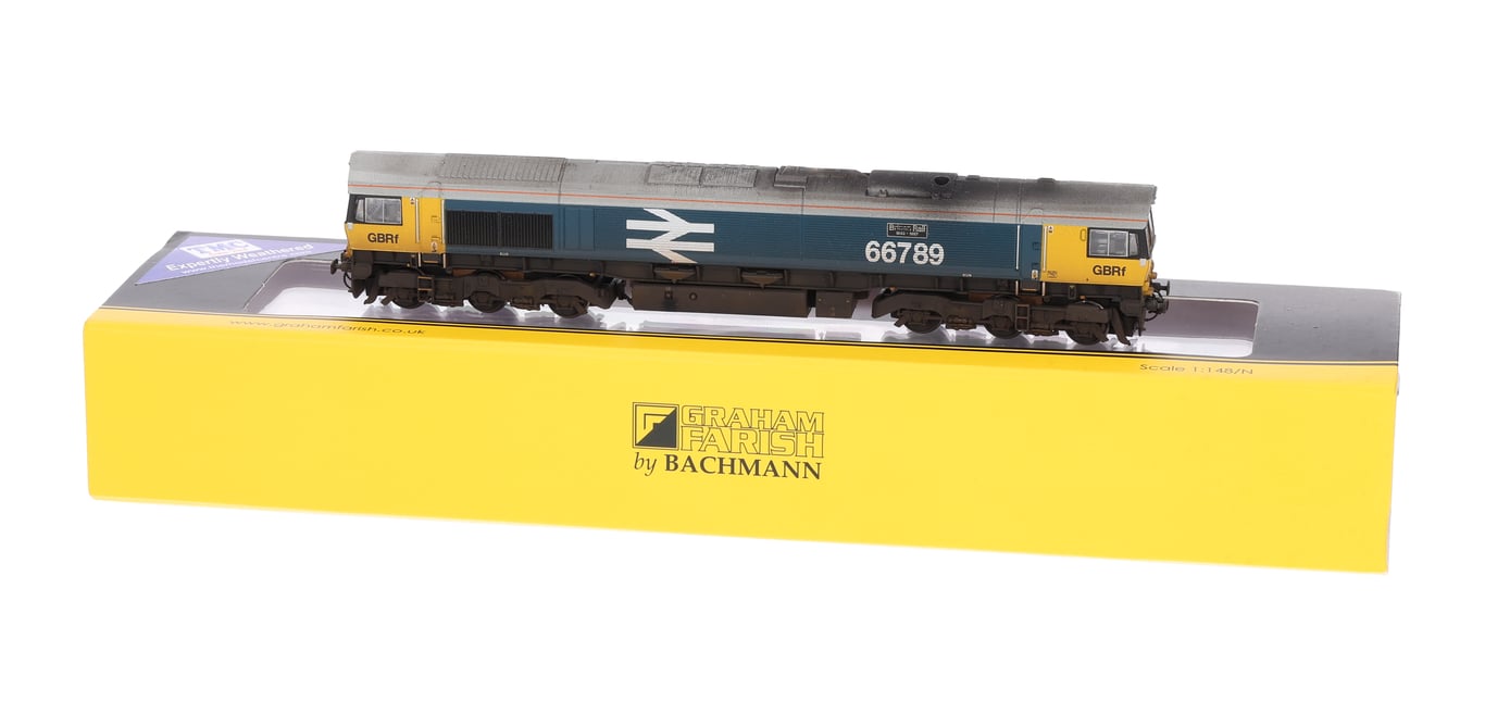 371-389 Graham Farish N Gauge Class 66/7 66789 'British Rail