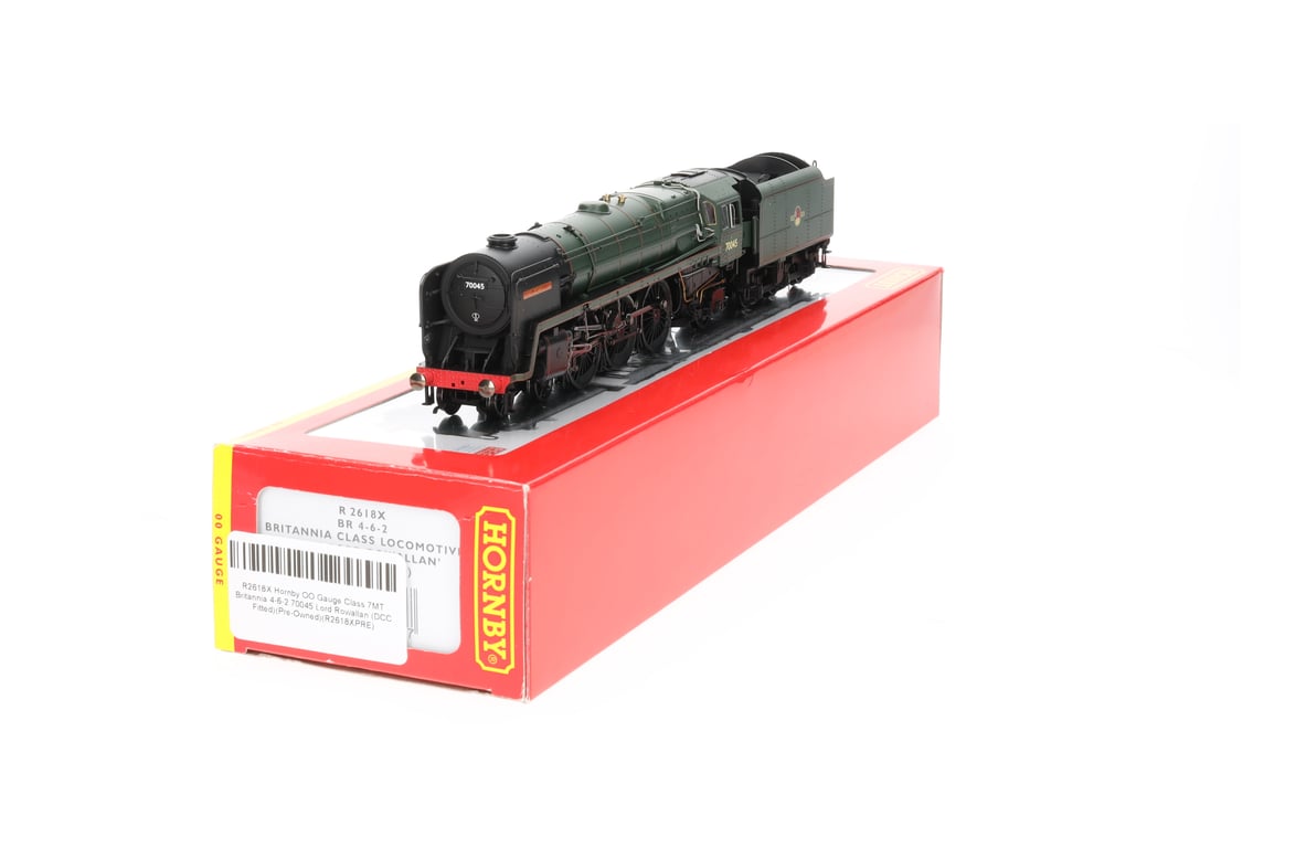 R2618X Hornby OO Gauge Class 7MT Britannia 4-6-2 70045 Lord