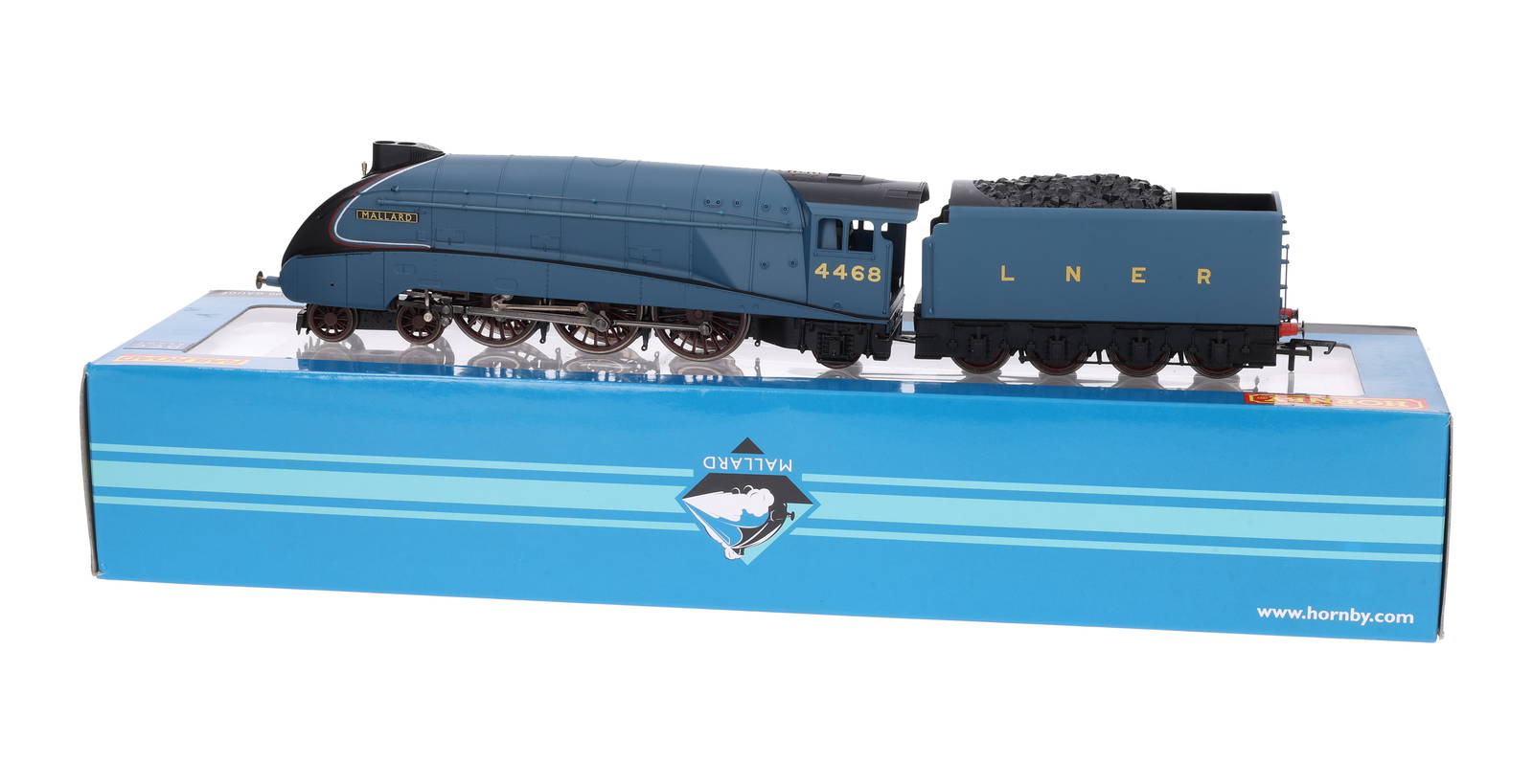 R3371 Hornby Railroad OO Gauge Class A4 4-6-2 Mallard 4468