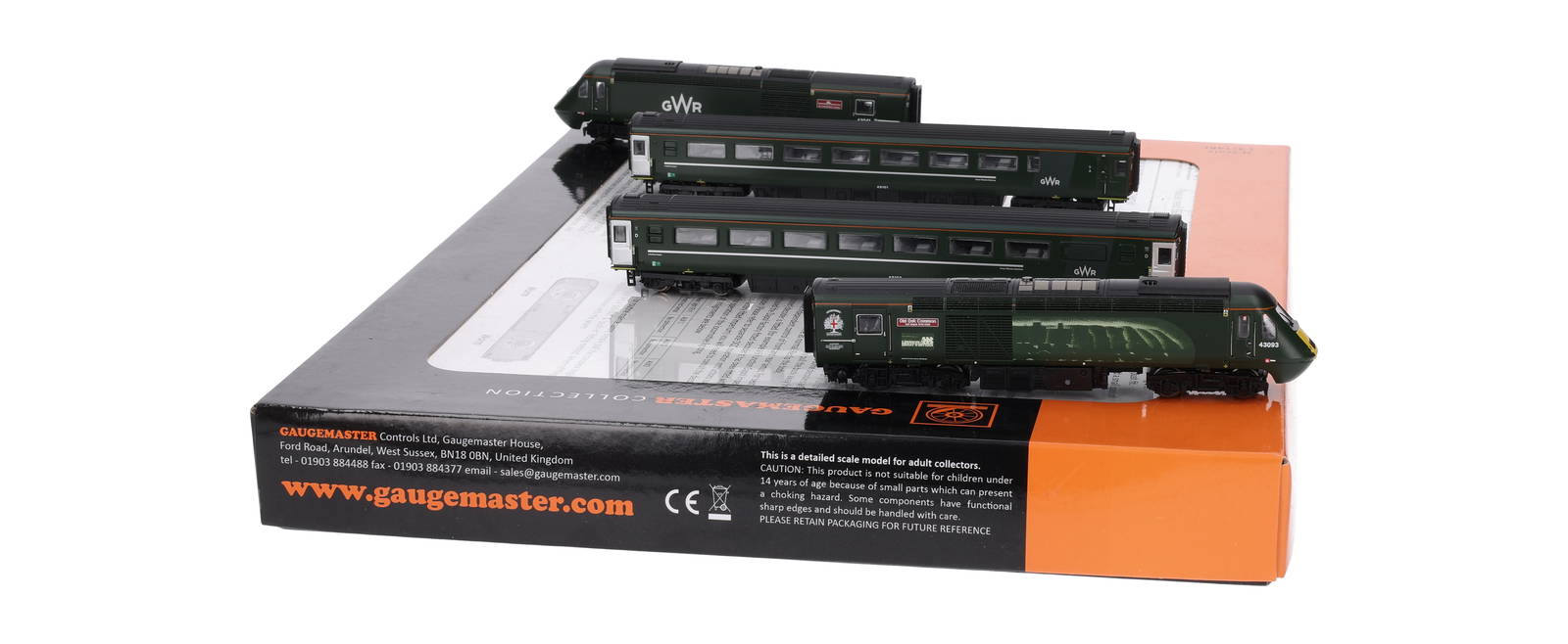 GM2210301 Gaugemaster N Gauge Class 43 HST 43041/093 GWR