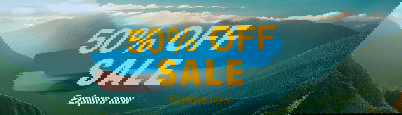 LIVE: BIG 50% OFF SALE