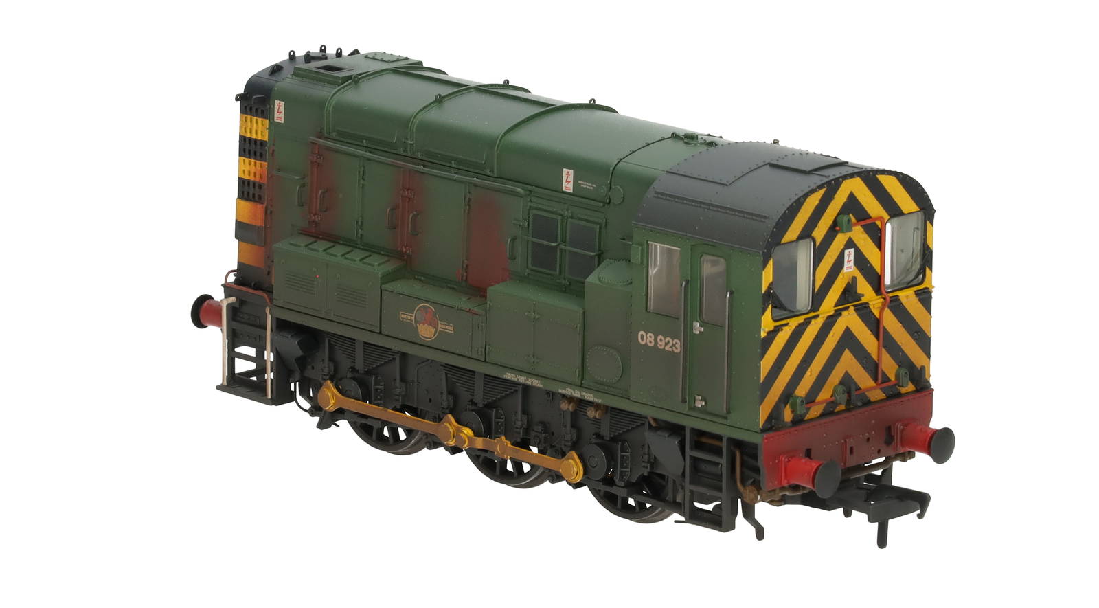 35-926 Bachmann OO Gauge Class 08 08923 BR Green (Wasp