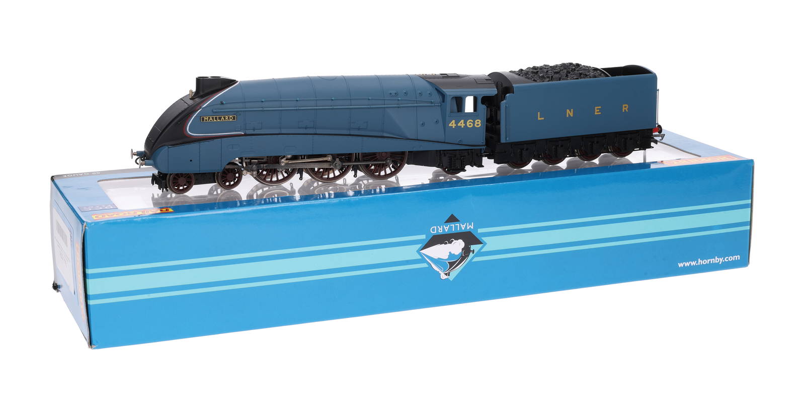 鉄道模型 LNER 4468 MALLARD Rolling road LNER 4468 Mallard - 125 mph record-breaking attempt! (Train