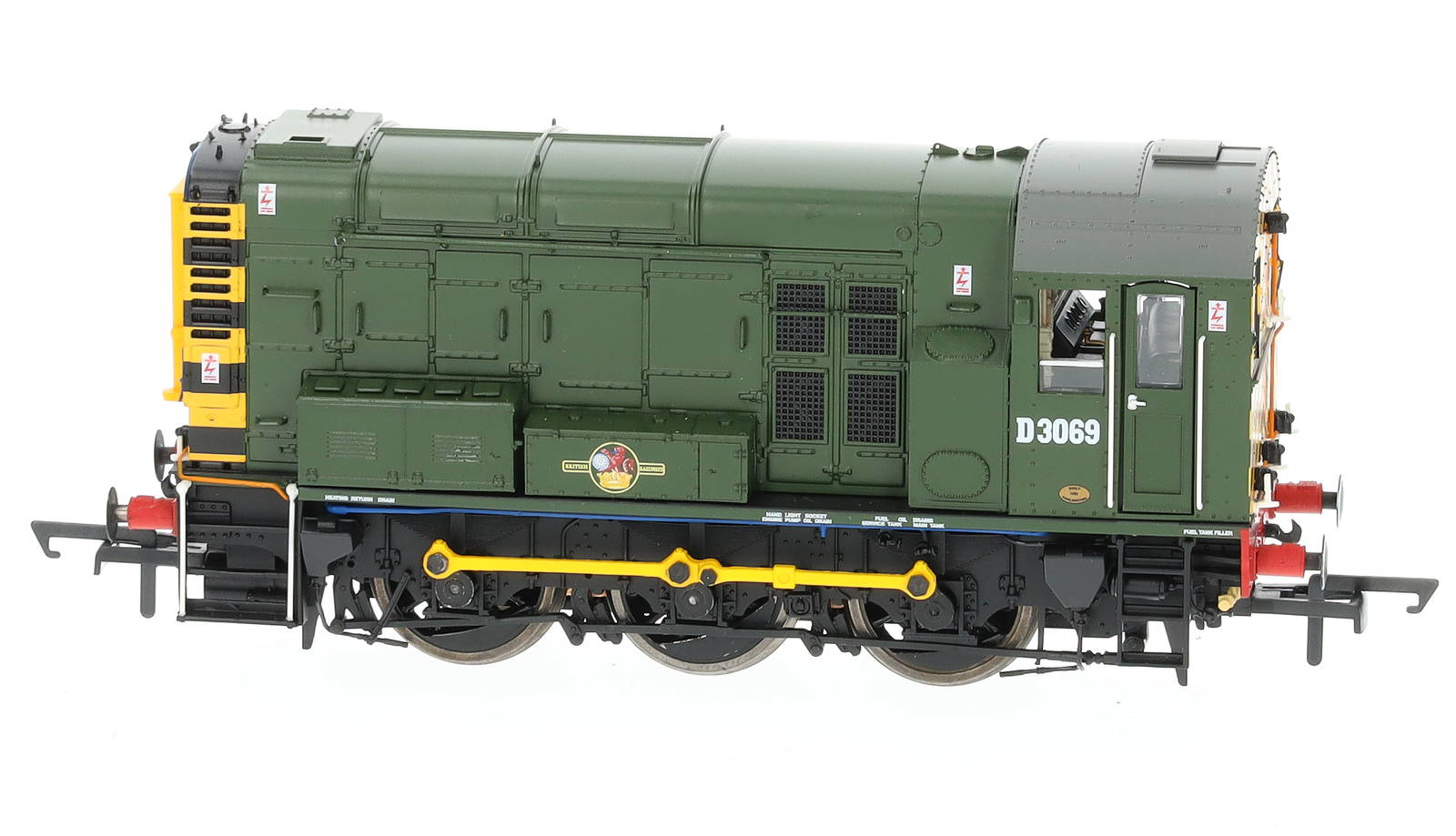 R30301TXS Hornby OO Gauge BR Class 08 0-6-0 D3069 - Era 5