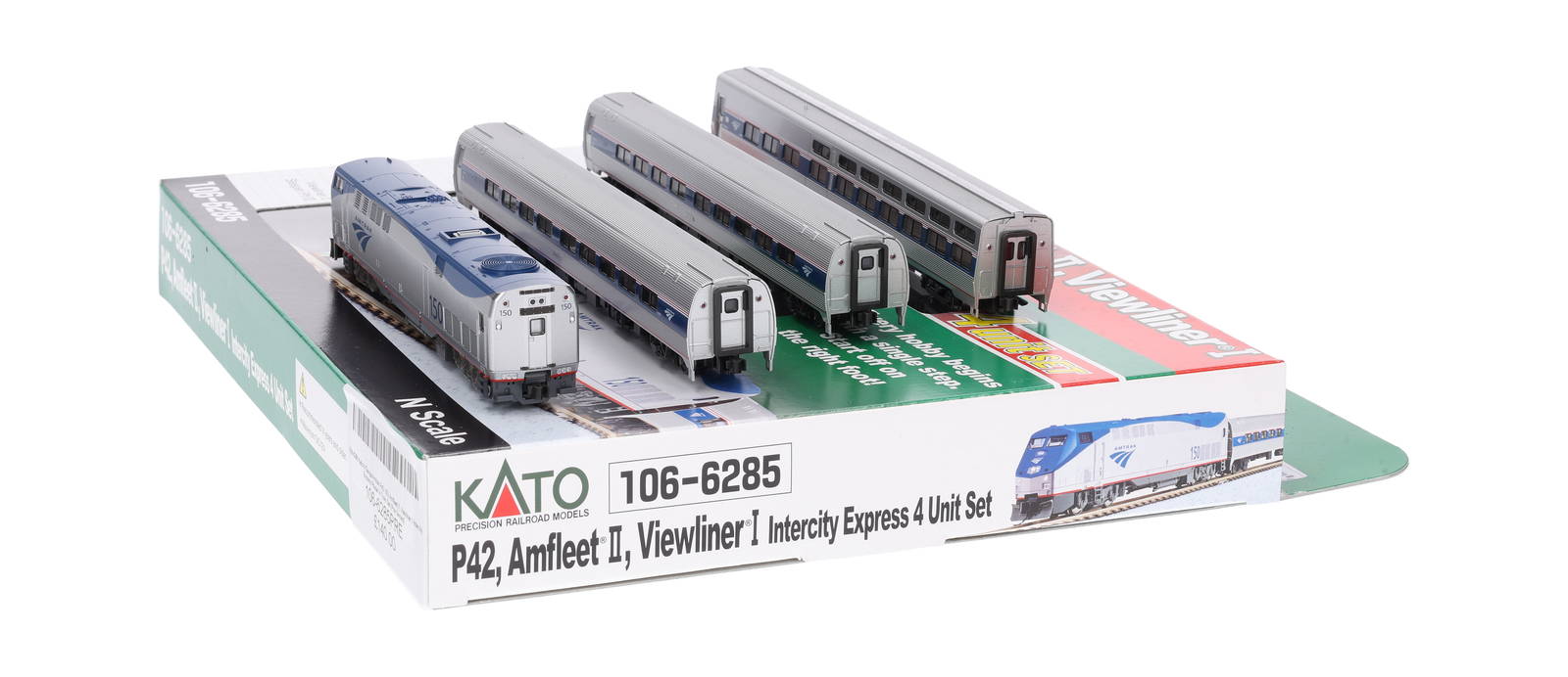 Kato Surfliner P42, Amfleet And Viewliner Intercity Express